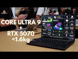 2025 Acer Swift X 14 - Intel Core Ultra 9 and RTX 5070 under 1.6kg!