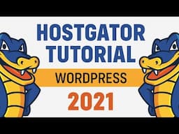 Hostgator Tutorial 2021 - How To Install & Make A Wordpress Website