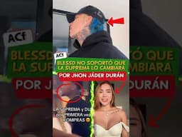 Blessd No Soportó que La Suprema lo Cambiará por Jhon Jáder Durán.