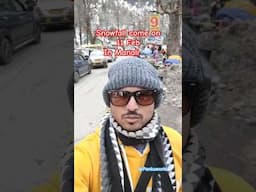 Snowfall Update in February 2nd week in Manali !!  #snowfalling #manalitrip #snowfall