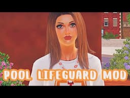 POOL JOBS FOR LIFEGUARDS MOD REVIEW//THE SIMS 3