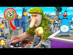 Roblox Oggy Protecting The Town From Italian Brainrot With Jack