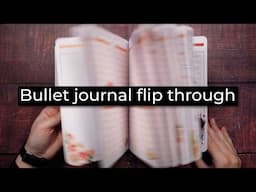 2025 Bullet Journal Flip Through 💜