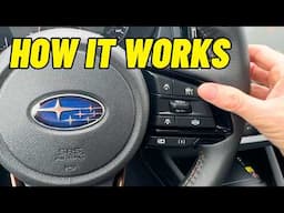 How to use Subaru Adaptive Cruise Control & Lane Centering