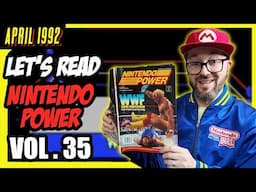Let's Read Nintendo Power #35 - WWF Super Wrestlemania | Russ Lyman