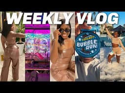 WEEKLY VLOG BUBBLE RUN, SHOPPING AND MORE