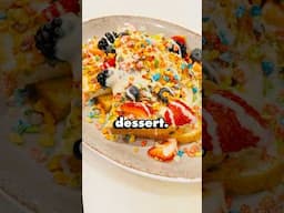 Breakfast is TOO SWEET.