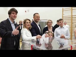 Karol Nawrocki votes in Poland's presidential election | AFP