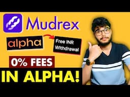 0% Fees in Bank Withdrawal in Mudrex Alpha | Mudrex Alpha Explained | Mudrex Tutorial | Mudrex Buy