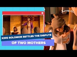 King Solomon Settles the Dispute of Two Mothers | Batang Superbook - King Solomon Tagalog Clip