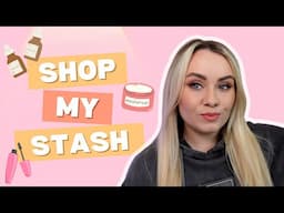 🛍️ SHOP MY STASH WITH ME! PICK OUT THE PRODUCTS I'M USING THIS MONTH 🛍️ | MISS BOUX
