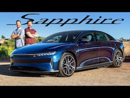 2025 Lucid Air Sapphire Review // Calm Down, Lucid