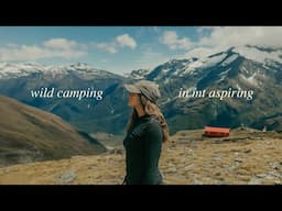 Wild Camping in Mount Aspiring New Zealand | Hiking to the French Ridge hut