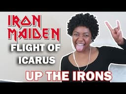 Wife reacts To Iron Maiden - Flight of Icarus