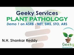 Demo 1 - ASRB - NET, SMS, STO, ARS - 2025 (Plant Pathology)