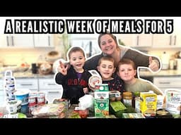 Feeding a Family of 5 on CLEAN Whole Foods – Plan, Shop, & Cook With Me!