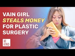 Vain Girl Steals Money For Plastic Surgery | @BeKind.official
