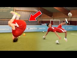 Jordan & Semih ERSTE MAL PROFI FUẞBALK TRAINING