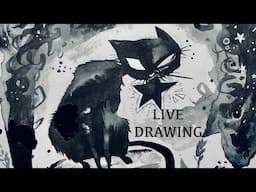 Sip N Sketch - FRIDAY 13th