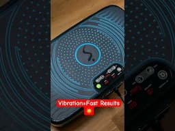 Vibration Plate=Faster Results #vibrationplate #fitnessequipment