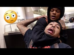 ANNOYING THE GANG PRANK 😬(Funny🤣)