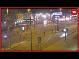 Jaguar driver spent afternoon in pub before driving down tram line and mowing down woman