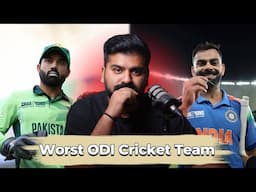 Worst ODI Cricket Team | Pakistan VS India | ICC Champions Trophy 2025