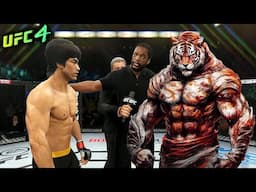 Old Tiger vs. Bruce Lee (EA sports UFC 4) - Rematch