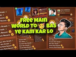 Free Main World Top 🥳 In Carrom pool 🤩 | World Top hack Carrom pool |  Carrom pool World Top Trick