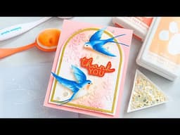 Embossing Folders and Die Cuts—a Fun Combo! Plus Easy Coloring