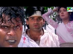 लड़की पर तेज़ाब फेकने गए गुंडे को सुनील शेट्टी ने दे दना दन मारा - Suniel Shetty, Pooja Batra - Bhai