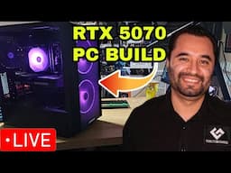 Building a RTX 5070 Gaming PC & Talking Tech!