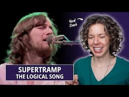 More sax please! Vocal Analysis featuring SUPERTRAMP and "The Logical Song" performed LIVE