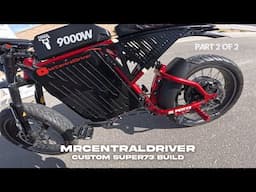 Super73 72v Build Powerful Lithium - Passing Cars in the Bike Lane Pt.2