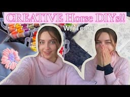Most CREATIVE Equestrian DIYs!! +HUGE Announcements!
