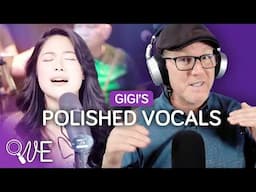 Vocal Coach REACTION & ANALYSIS 🎧 Gigi De Lana🎙️L.O.V.E (LIVE) 🎶