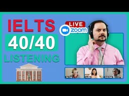 IELTS Live Class - Listening about Nursery Registration and University Tour