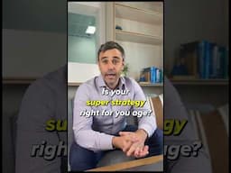 Are you in the right super strategy?  #superannuation