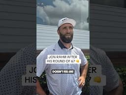 Jon Rahm is staring down a potential top 10 finish 👀 #golf #USOpen #LIVGolf