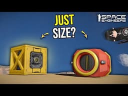 Space Engineers New Small Connector and Default Connector Compared