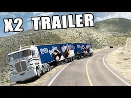 Camion DOBLE Trailer de Mariela (Pinguinos) Kenworth K200 en Chihuahua American Truck Simulator