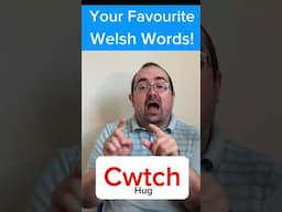 Here’s another favourite Welsh word, Cwtch. It means a hug or  a small hiding place. #learnwelsh