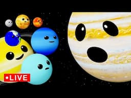 Planet Comparison for kids 🔴🌙🪐🌎 | Planet video | How Many Moons Does Each Planet Have | Top 10 Moons