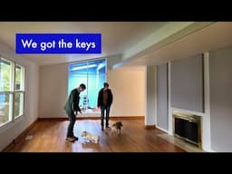 We finally got the the keys! Let's check out our midcentury modern fixer upper - part 1