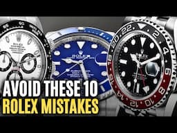Are You Making These 10 Rolex Mistakes?