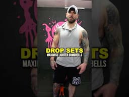 Drop Sets from home to maximise your dumbbells