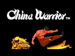 China Warrior (TG16) Playthrough longplay video game