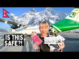 Flying to EVEREST 🇳🇵We Escaped KATHMANDU, Nepal (scary)