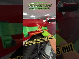 Using Lateral Tension to stretch dents out! #paintlessdentremoval #dentremoverbeverley