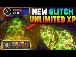 NEW UNLIMITED XP CRANKED GLITCH IN BO6! BO6 BEST XP / CAMO GLITCH!